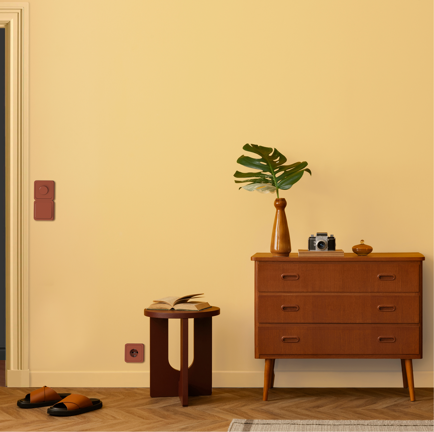 SOCKET N⁰ 1 - RUSTY RED