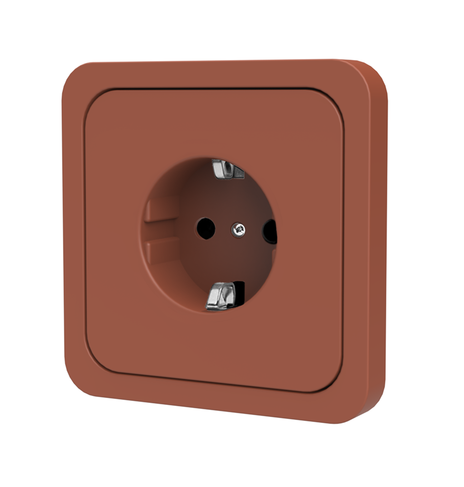 SOCKET N⁰ 1 - RUSTY RED