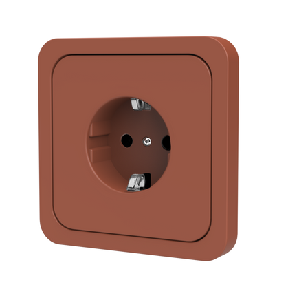 SOCKET N⁰ 1 - RUSTY RED