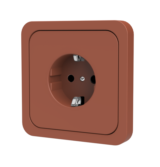SOCKET N⁰ 1 - RUSTY RED